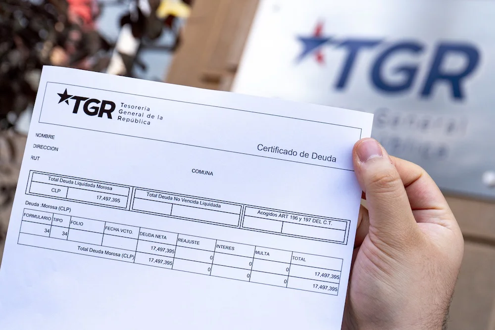 Cómo obtener el Certificado de deuda TGR